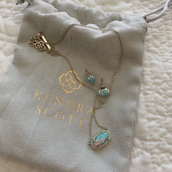 Kendra Scott Jewelry - ❤️gorgeous Kendra Scott❤️ Kyocera aqua opal❤️ Kendra Scott Jewelry - ❤️gorgeous Kendra Scott❤️ Kyocera aqua opal❤️